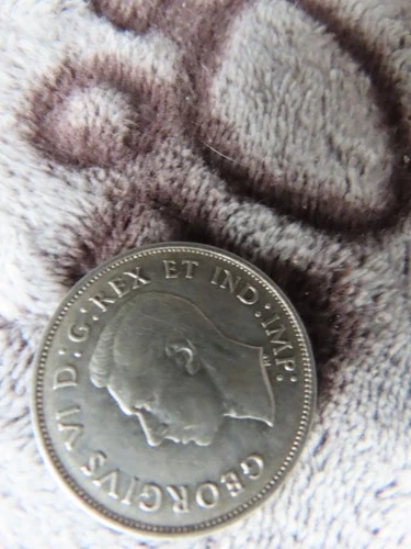 1943 Canada 50 Cents Silver Half Dollar - George VI