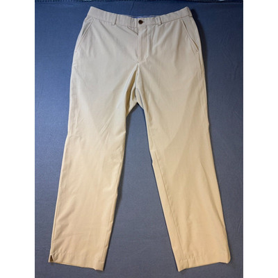 Brooks Brothers Khaki Casual Chino Dress Pants Trouser Men's Size W36/ L30 
