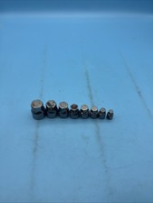 Vintage Craftsman 42800 Low Profile Ratchet Wrench Sockets Sae Set 8pc Standard Vintage Craftsman 42800 Low Profile Ratchet Wrench Sockets Sae Set 8pc Standard