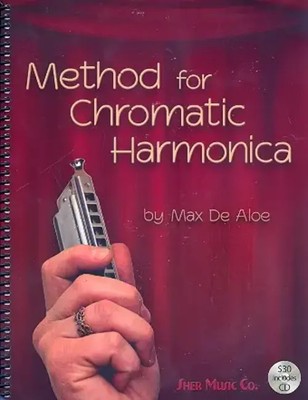 Method For Chromatic Harmonica | Max De Aloe | Buch + CD | Sher Music Co.