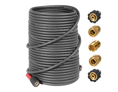 #ad #ad YAMATIC Super Flexible Pressure Washer Hose 100FT for Power 100FT Gray $101.16