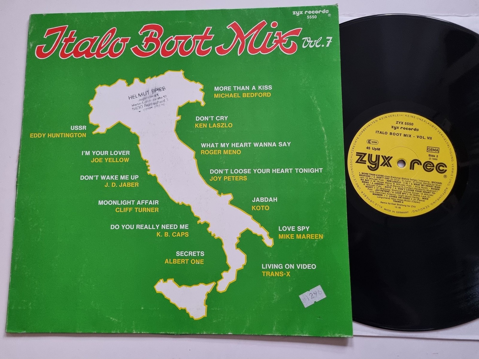 Various - Italo Boot Mix Vol. 7 12'' Vinyl Maxi Germany