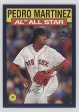 2021 Topps 1986 Topps All-Star Baseball Blue Pedro Martinez #86AS42 HOF 10no
