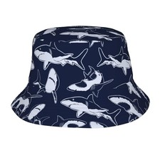 Bucket Hat Summer Beacherman Cap Packable Sun Hats One Size Fish