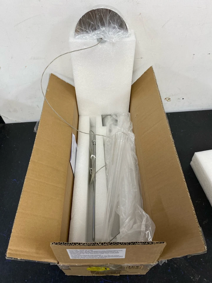 WAC Lighting PD-59416-30-CH Pluma 3" Ancho LED Mini Colgante - 3000K - Cromo Foto 2 de 2