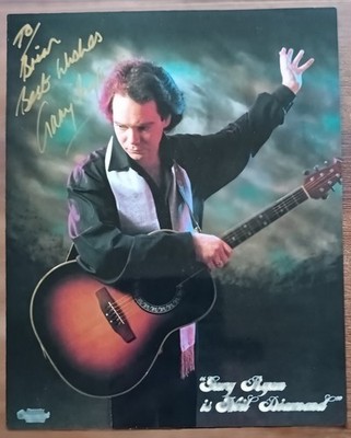 Gary Ryan - Neil Diamond Hommage persönlich signiertes Foto AFTAL COA