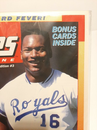 1990 Topps Magazine Baseball summer 1990 Bo Jackson Royals - Imagen 3 de 5