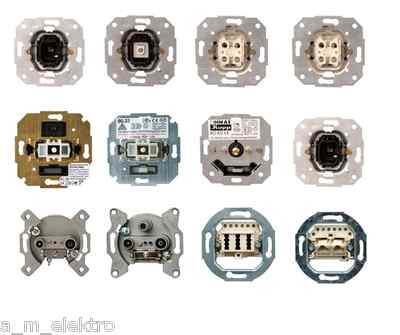 KOPP Dimmer Dimmat Antennen- Sat- TAE- UAE- Dose Schalter Taster Jalousie NEU 