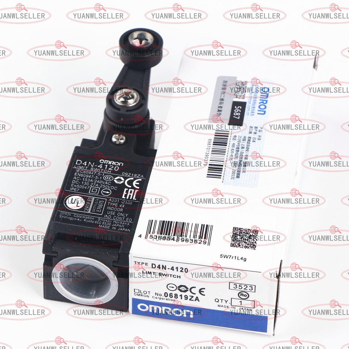 1PCS New Omron Limit Switch D4N-4120 D4N-4120 | eBay