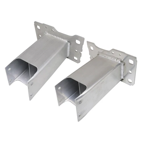 Front Driver & Passenger Side Bumper Bracket Fits For 2017-2021 Audi A4 S4 - Picture 5 of 12