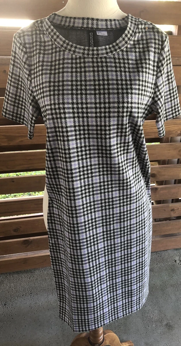 H&m checkered dress sale