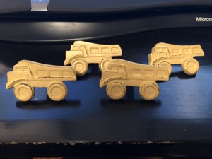 Pottery Barn Kids Dumptruck Metal Drawer Pulls Knobs Ebay