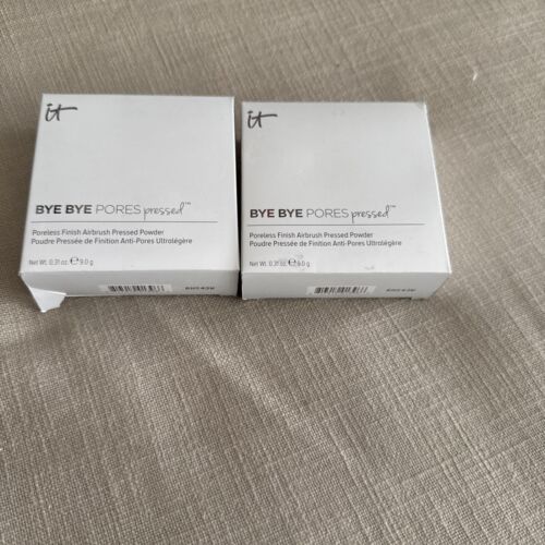 IT Cosmetics Bye Bye Pores Translucent Pressed Powder .31 Oz Set Of Two