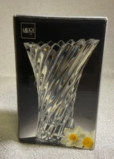 Vintage 1980s Mikasa Glass/Crystal "Bud Vase"Vision QQ28/612 5" T