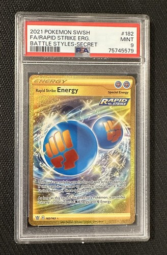 Rapid Strike Energy graded PSA 9 for sale on eBay