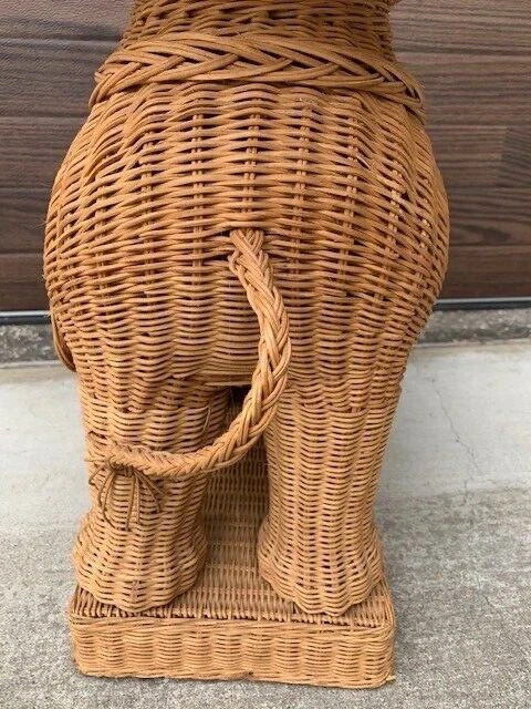 Редкий плетеный спальный гарнитур бохо шик 1970-е - Изображение 4 из 4