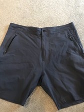 Mack Weldon Dark Blue Hybrid Swim Shorts Men  s Size XL