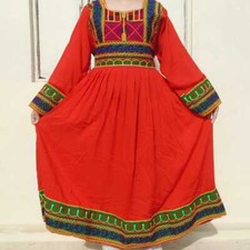 Embroidery Afghani dress for girl - Afghani style dress - Afghani dress for girl
