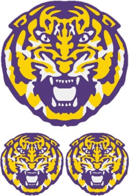 LSU Tigers Decal - Sticker