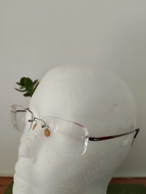 Lindberg Spirit Titanium Eyeglasses FRAMES p10 Silver ..[]21-145