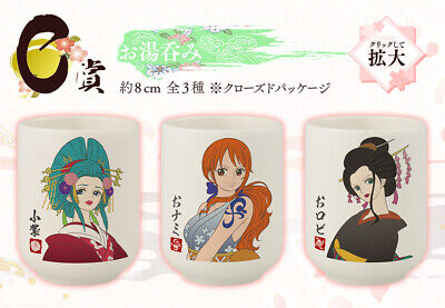 ONE PIECE Ichiban kuji 2020 Girl's Collection 8 Dish Plate Set Completed 