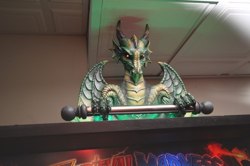 Williams/Chicago Gaming Medieval Madness, MM/MMr pinball machine Dragon Topper - Picture 8 of 9