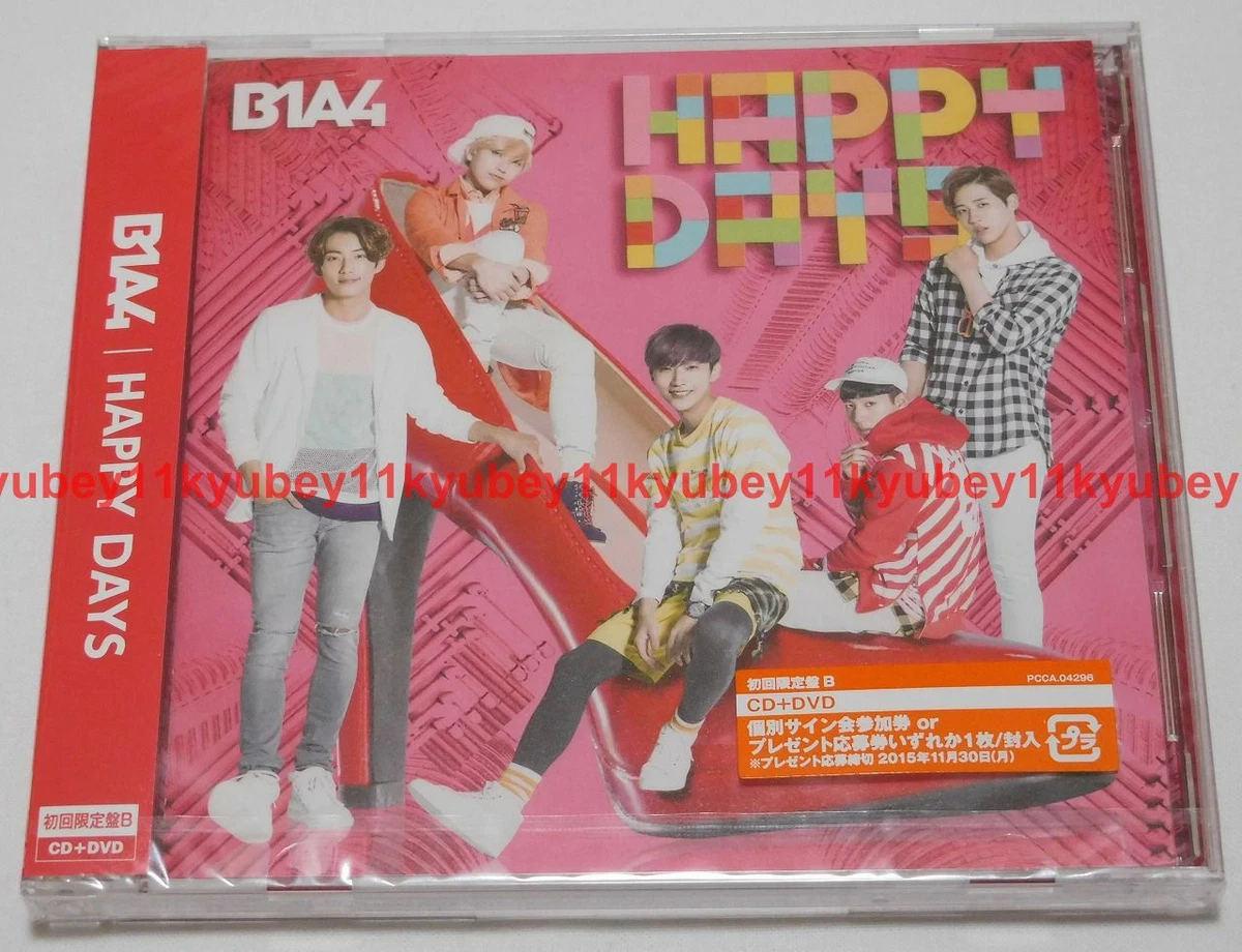 New B1A4 HAPPY DAYS First Limited Edition Type B CD DVD Japan F/S