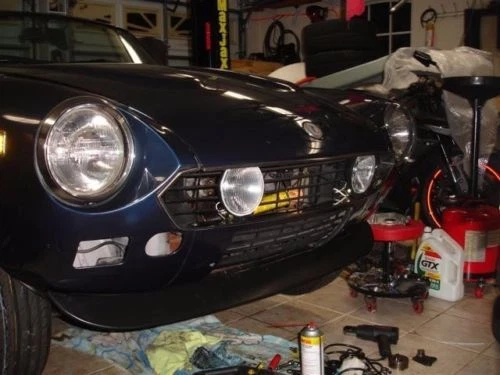 Kit de luces de parrilla de parachoques auxiliares para Fiat 124 Spider y Coupé Foto 3 de 4