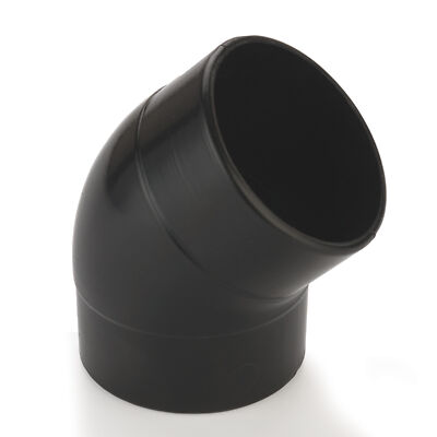 WOODRIVER Dust Connection 2-1/2'' 45 Degree Elbow Fitting for Dust Collection Sys