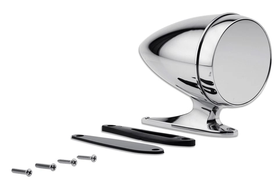 НОВЫЙ! Комплект из пары хромированных зеркал Mustang Shelby Bullet Style GT350 Cobra Tiger GT500 - Изображение 3 из 4