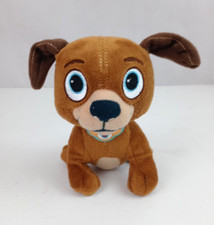 Disney Doc McStuffins Brown Dog Findo earing Bandaid Collar 5.5" Plush