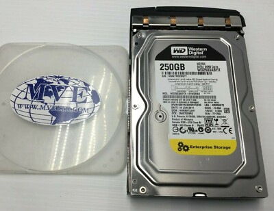 WESTERN DIGITAL WD2503ABYX-01WERA0 WD2503ABYX 250GB SATA 64MB HDD LOT 2PCS
