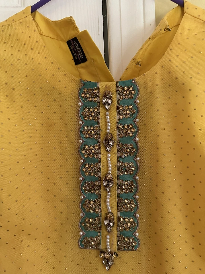 Niños paquistaníes niñas shalwar kameez Minnie menores 9/10 Foto 4 de 4