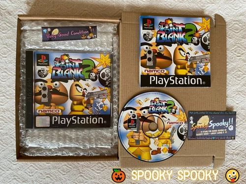 Point Blank 2 PS1 - UK PAL VGC - High Quality Packing - Tracked