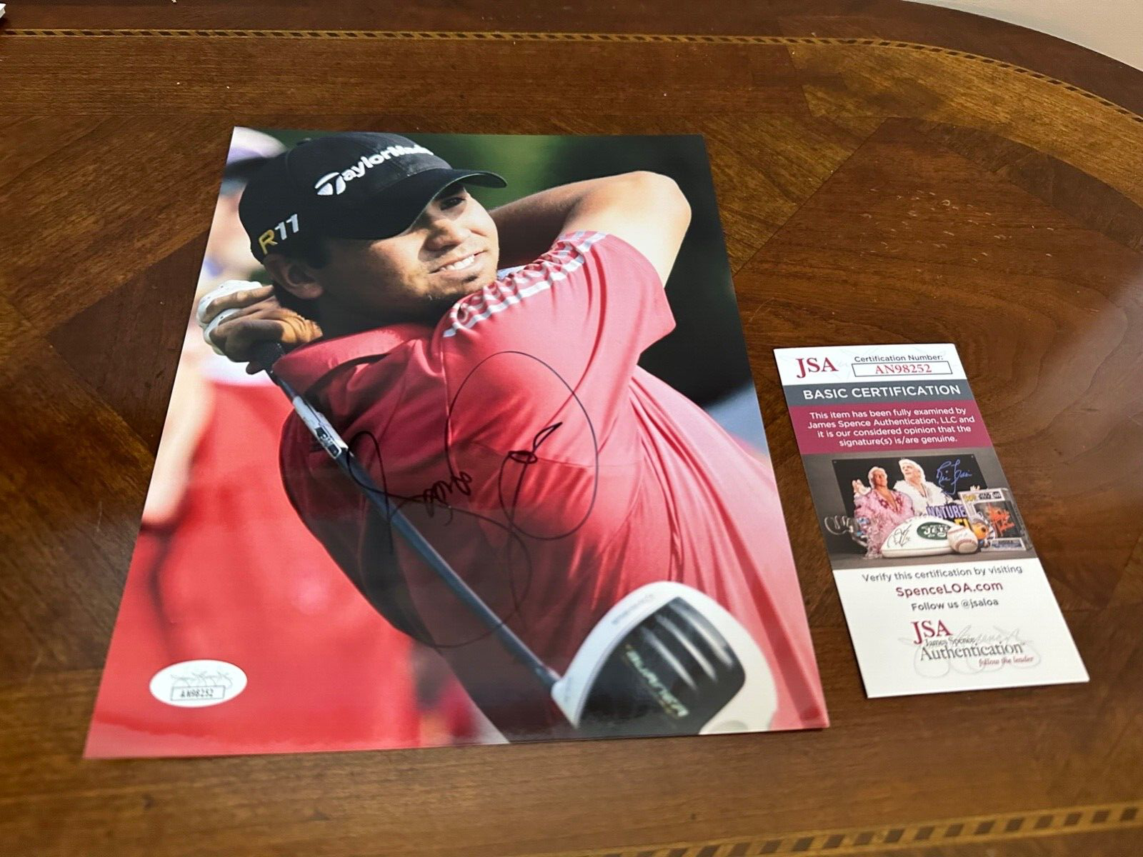 Jason Day Autographed Signed PGA 8x10 Photo Golf Champion JSA AUTHENTICATED 