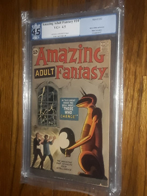 RARE AMAZING ADULT FANTASY #10 PGX 4.5 STANLEE STORY STEVE DITKO ART MARVEL 1962