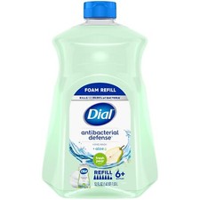 Dial Complete Antibacterial Foaming Hand Soap Refill Fresh Pear 52 fl oz 0.37 per fl oz