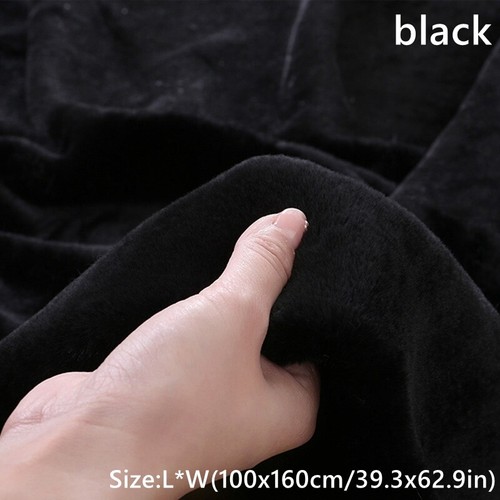 Soft Plush Faux Fur Fabric Cloth Fluffy Thick for Coat Scarf Blanket Sewing - Picture 6 of 21