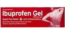 Ibuprofen Topical Gel 50G Rapid Pain Relief for Back Rheumatic Arthritis Pain