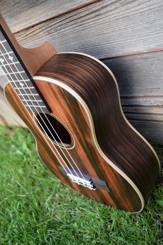 Aloha Ukulele Ebony Wood Soprano, Concert, Tenor or Baritone With/Without EQ - Image 2 of 4