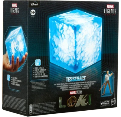 Marvel Legends Elektronischer Kubus Tesseract 1:1 Action Figure Loki Hasbro - Bild 1 von 4