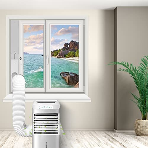 Portable Air Conditioner Window Vent Kit, Adjustable Window Seal 5
