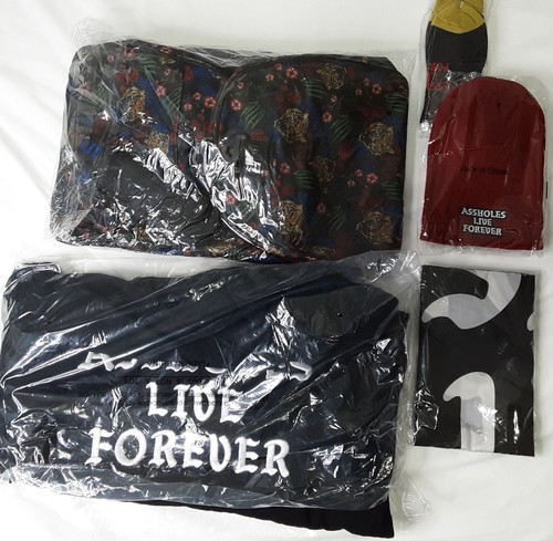 New, Large A$$HOLES LIVE FOREVER 6 Year Anniversary Duffle Full Of Stuff MY-A-03 - Picture 18 of 20