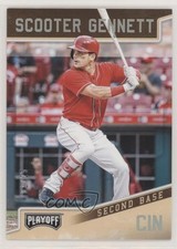 2019 Panini Chronicles Playoff Holo Silver 1/25 Scooter Gennett #17 3pb
