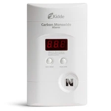 Carbon Monoxide Detector Plug In Wall with Battery Backup Digital Display