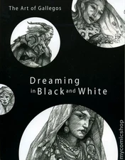 Art of Gallegos Dreaming in Black and White SC #1-1ST NM 2008 Stock Image
