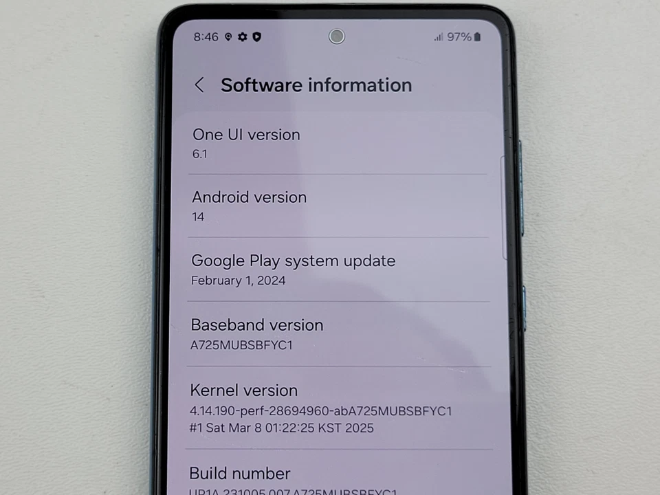 Samsung Galaxy A72 (SM-A725M/DS) 128 GB - Azul (GSM Desbloqueado) Doble SIM - H4517 Foto 4 de 4