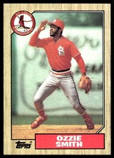 Ozzie Smith 1987 Topps #749 Cardinals MLB READ FREE SHIPPING AutographDen