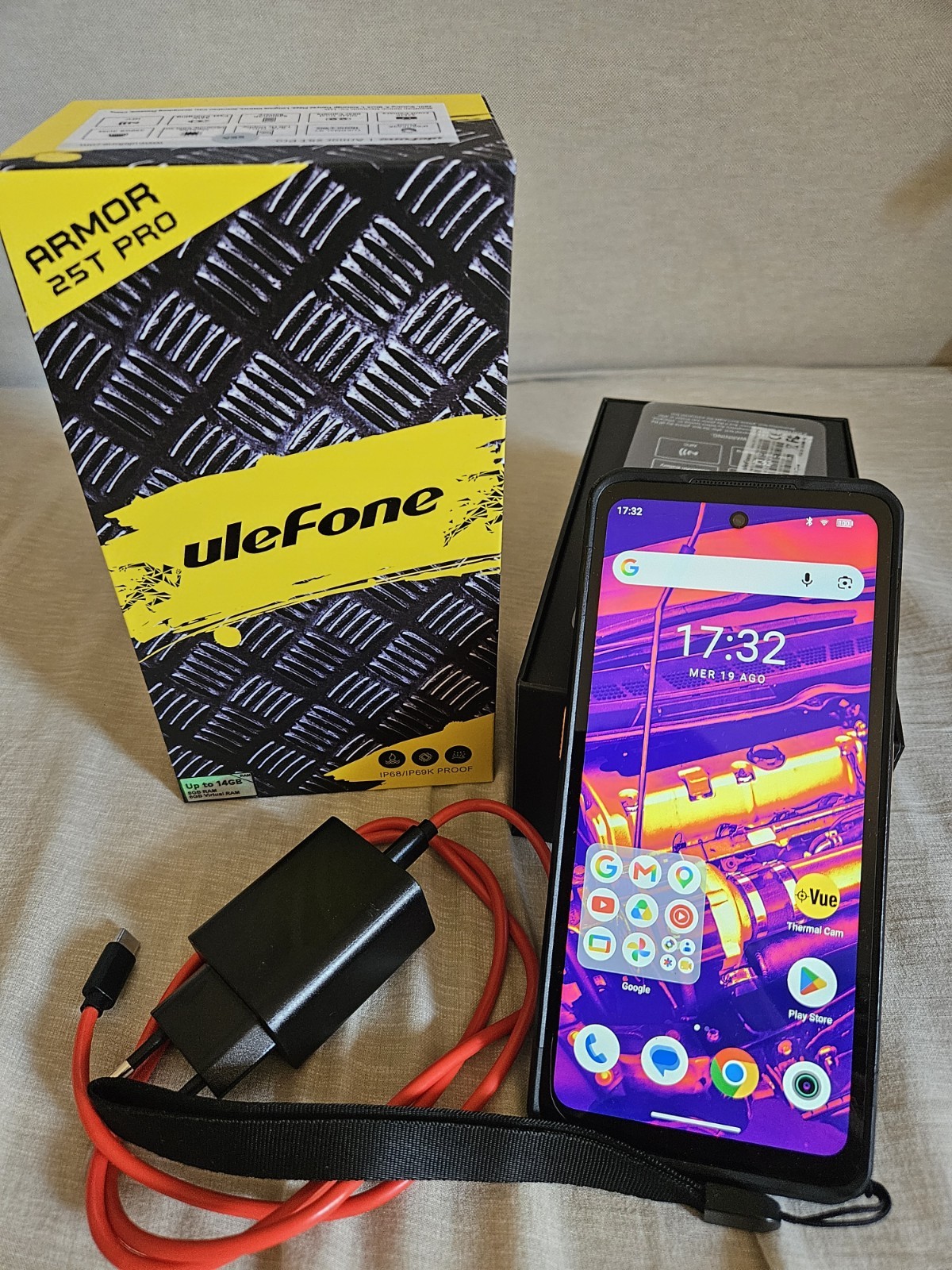Ulefone Armor 25T Pro 256Gb 8Gb-Ram 5G Dual Sim - Black