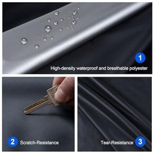 Car Cover for Automobiles All Weather Waterproof, Universal Fit Sedan Dodge